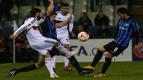 Beşiktaş Club Brugge'yi elerse tarihe geçecek!