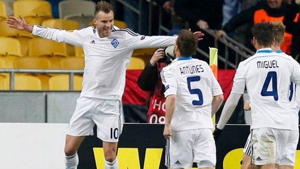 Dinamo Kiev, Everton'ı eze eze geçti!