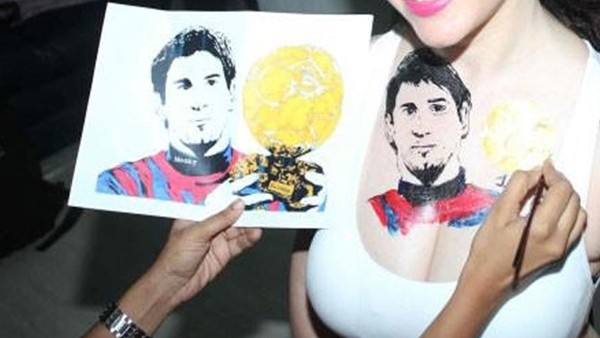 Messi sevgisi sınır tanımıyor!