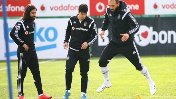 Beşiktaş 6 eksikle çalıştı