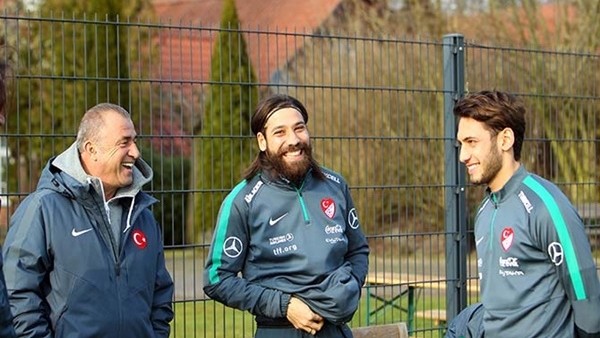 Milli takım ilk antrenmanını yaptı