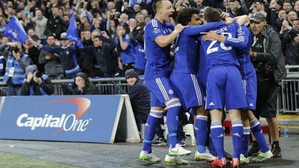 İngiltere lig Kupası'nda şampiyon Chelsea