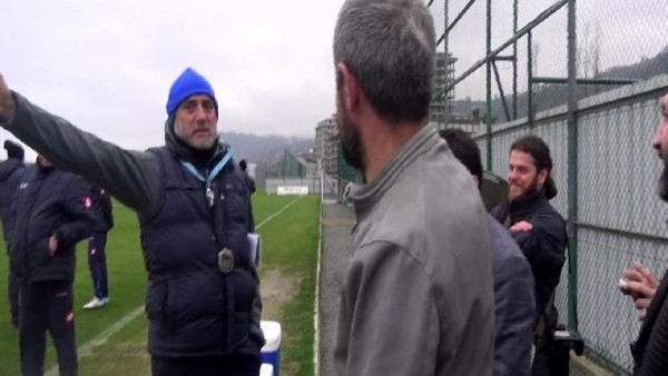 Hikmet Karaman, gazeteciyi antrenmandan kovdu!