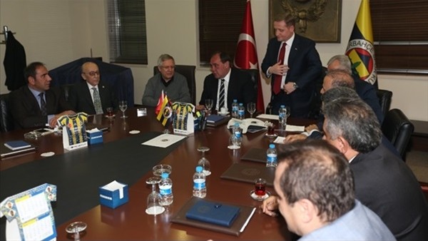 Fenerbahçe'ye geçmiş olsun ziyareti
