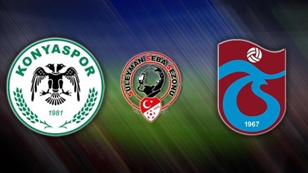 Konyaspor- Trabzonspor maçında ilk 11'ler belli oldu