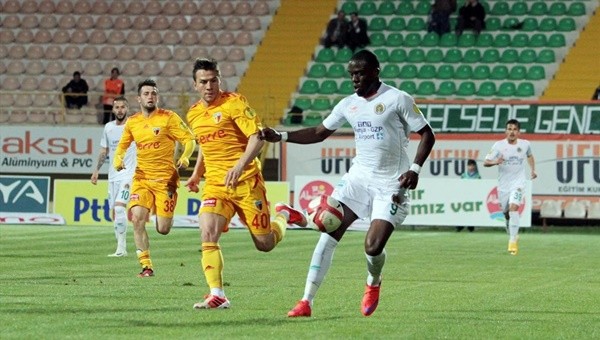 Alanyaspor ile Kayserispor puanları paylaştı