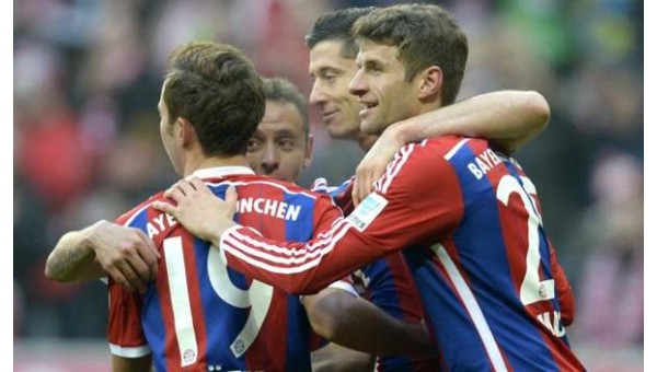 Bayern Münih'in yedekleri şaşırttı