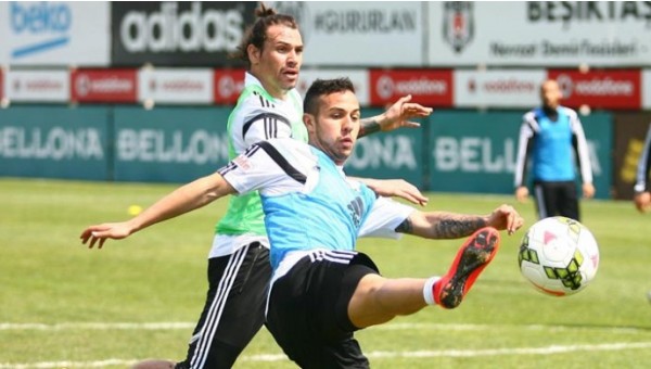 Beşiktaş'ta Kasımpaşa neşeli idman