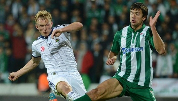 Fenerbahçe ile Bursaspor'un 11'leri