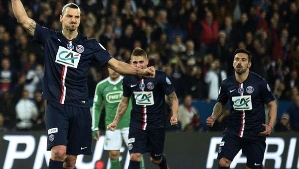 İbra  hat-trick yaptı PSG finale yükseldi