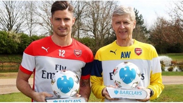 Mart ayı ödülleri Arsenal'e