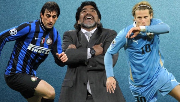 Maradona, Diego Forlan ve Milito...