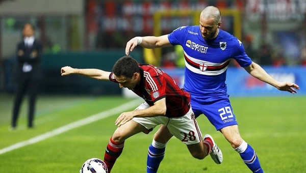 Milan, Sampdoria ile 1-1 berabere kaldı