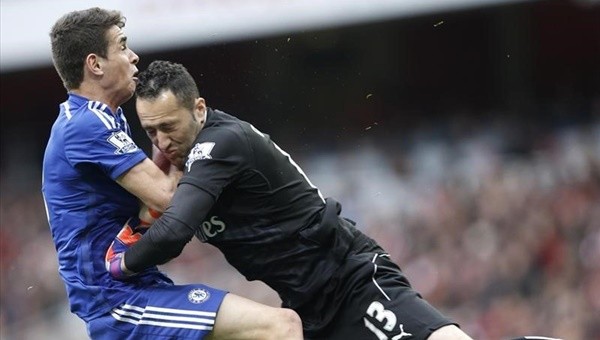 Ospina'nın darbesi Oscar'ı hastanelik etti