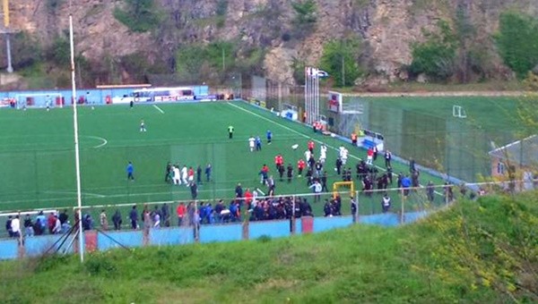 1461 Trabzon-Ofspor maçında olaylar çıktı