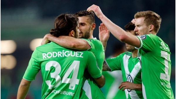Wofsburg tek golle yarı finalde