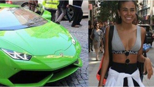 Asena Erkin'den satılık Lamborghini