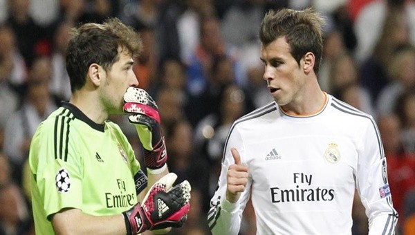 Bale, Casillas'ın gerisinde kaldı