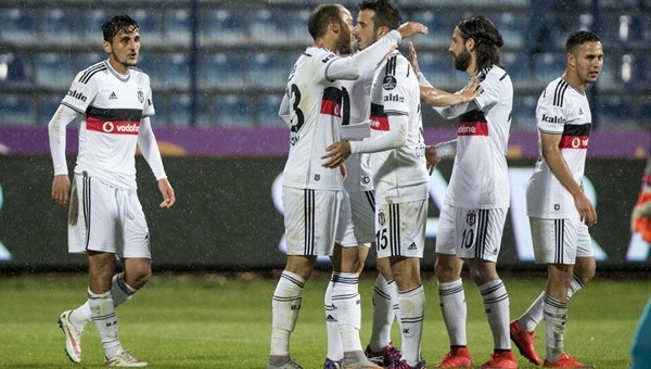 Beşiktaş galibiyetle bitirdi
