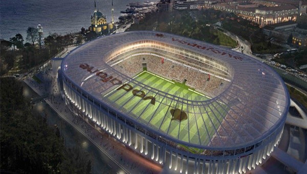 Beşiktaş'ı, Vodafone Arena inşaatı yaktı