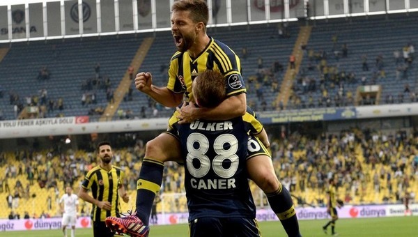 Diego Fenerbahçe'deki en verimli maçını oynadı