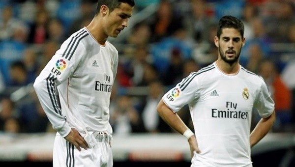 Isco'dan Ronaldo'ya gönderme