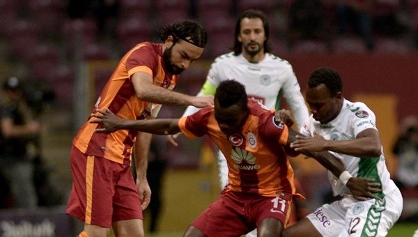 Konyaspor'un Galatasaray şanssızlığı...