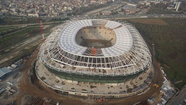 Timsah Arena'da geri sayım devam ediyor