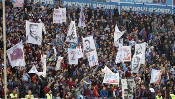 Trabzon'da sürpriz tezahürat!