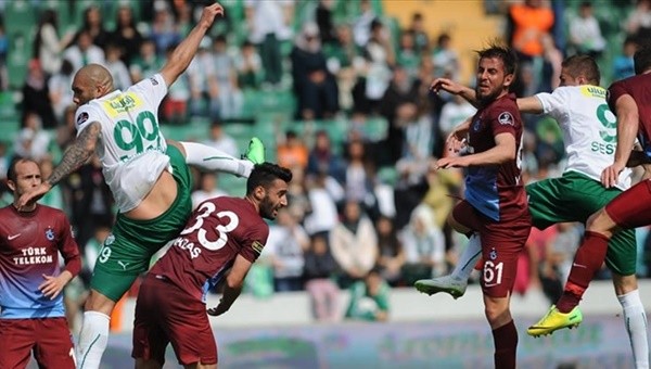 Trabzonspor ile Bursa 78. kez