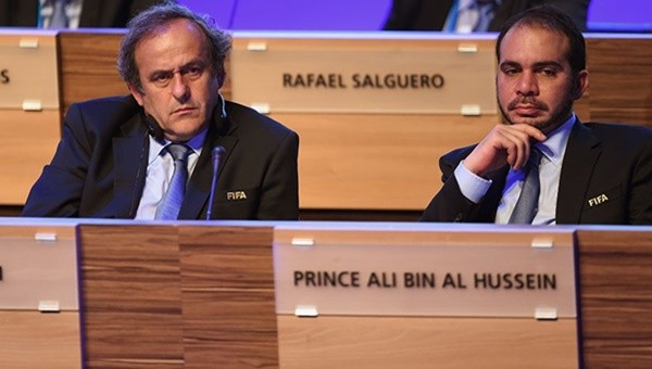 UEFA'dan Prens Ali'ye destek