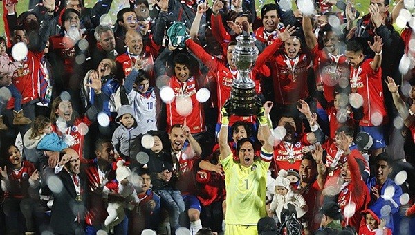 2015 Copa America'nın şampiyonu Şili