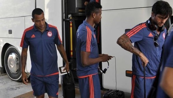 Olympiakos son idmanını yaptı