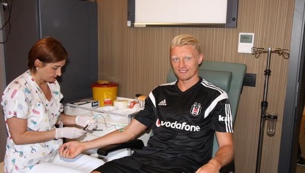 Andreas Beck, sağlık kontrolünden geçti