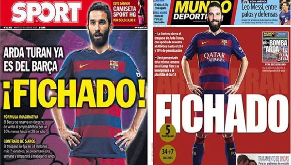 Arda Turan İspanya'yı salladı