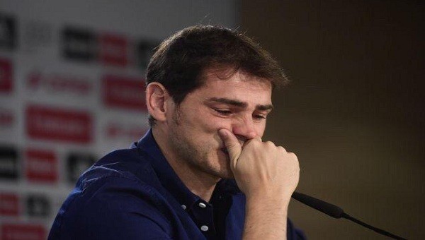Casillas'tan Real Madrid'e veda