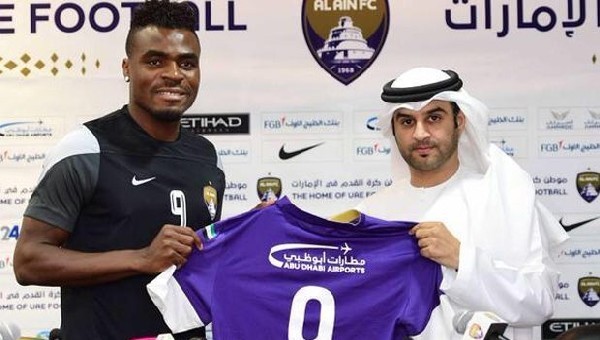 Emenike, Al Ain'de basına tanıtıldı