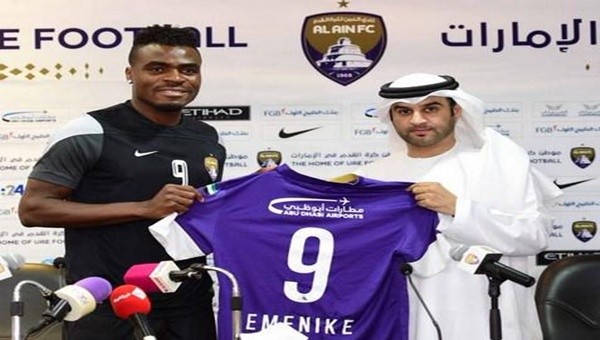 Emenike, Al Ain'le sözleşme imzaladı