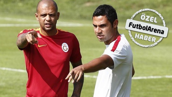 Felipe Melo eşyalarını gönderdi