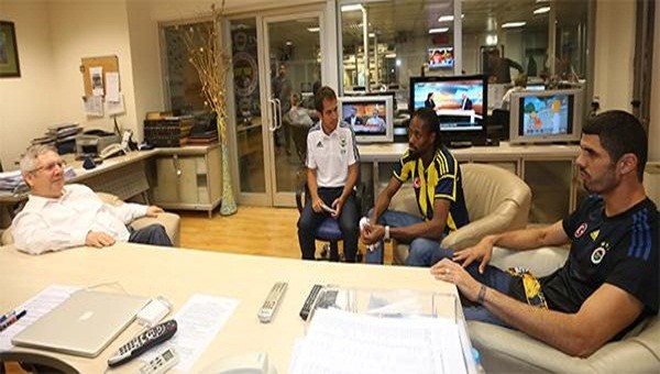 Fenerbahçe'nin yenileri Yıldırım'la tanıştı