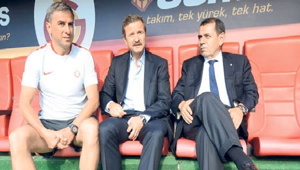 Galatasaray'da üçlü zirve