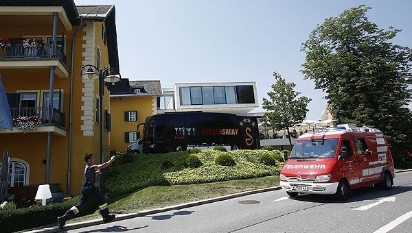 Galatasaray'ın kamp otelinde korkutan yangın alarmı