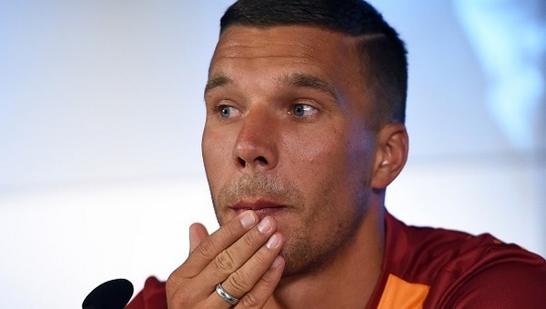 Lukas Podolski: 'Gaza basmam lazım'