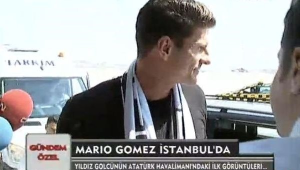 İşte yeni Kartal Mario Gomez'in ilk sözleri