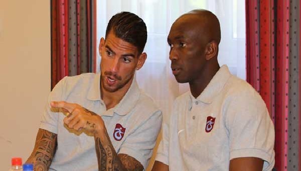 Stephane M'bia kampa katıldı