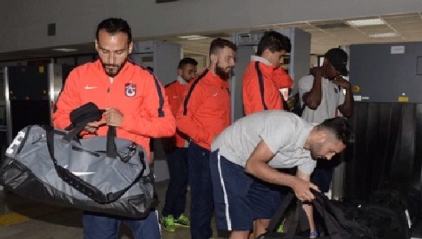 Trabzonspor kafilesi Hollanda'ya gitti