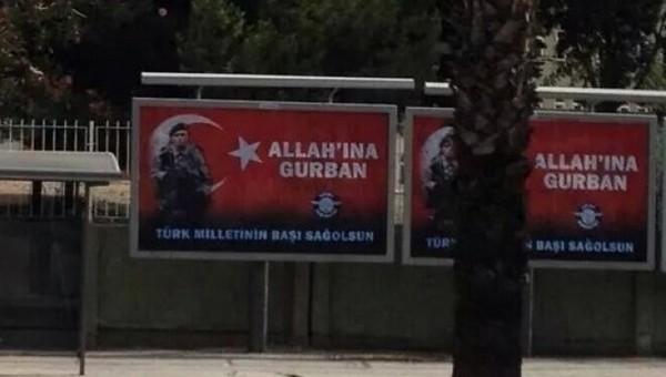 Adana Demirspor'dan anlamlı afiş