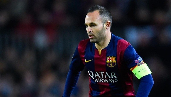 Barcelona'nın yeni kaptanı Andres İniesta