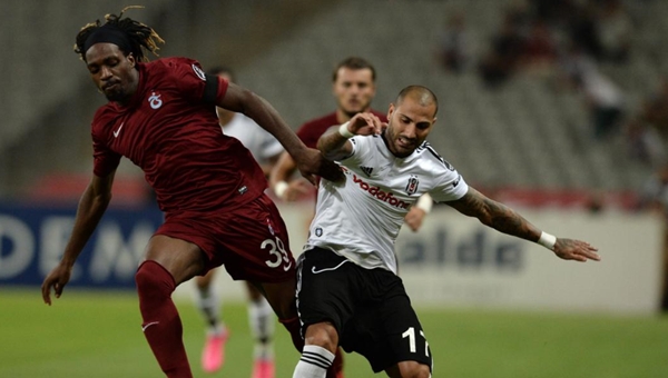 Trabzonspor, Beşiktaş'ı deplasmanda 2-1 yendi