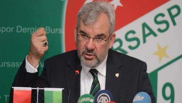 Bursaspor Başkanı Recep Bölükbaşı isyan etti